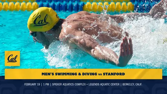 Cal Men's Swimming & Diving Preview - Stanford