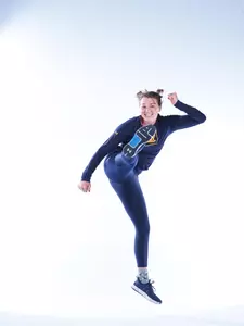 January 30, 2021; Berkeley, California, USA; Women’s Water Polo: California Golden Bears 2020-2021 roster; Juliette Zamoyski (Photo credit: Kelley L Cox/KLC fotos)