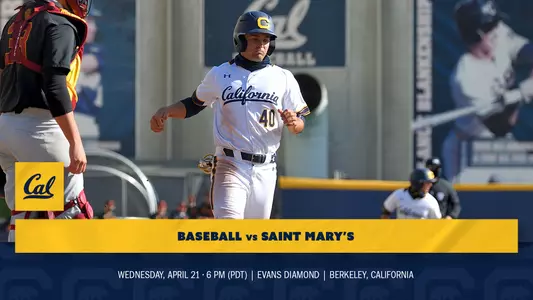 Cal Baseball Preview - Saint Mary's (April 21)