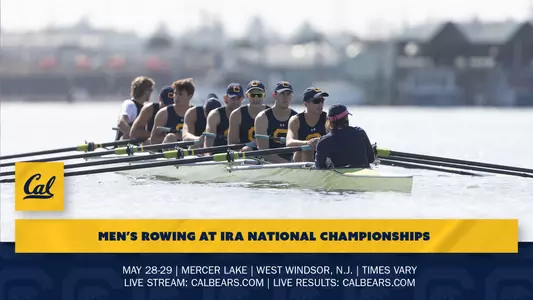 Cal men's rowing varsity eight