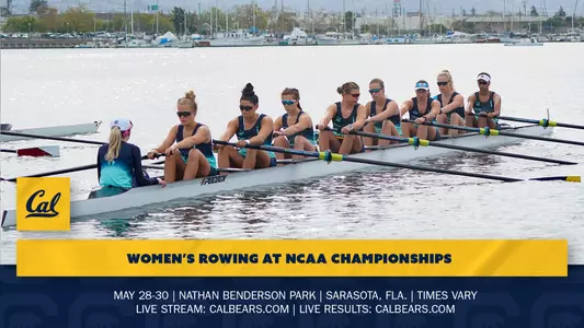 Cal women's rowing varsity eight