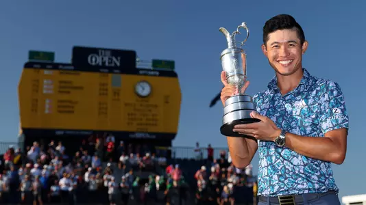 Collin Morikawa Hoists Claret Jug
