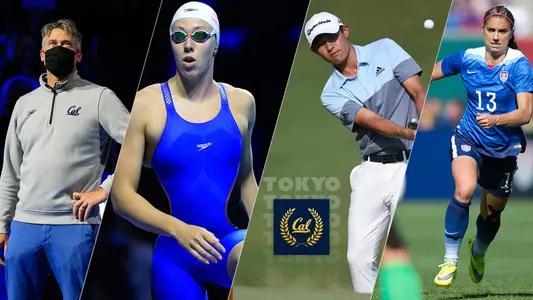 Dave Durden, Abbey Weitzeil, Collin Morikawa and Alex Morgan