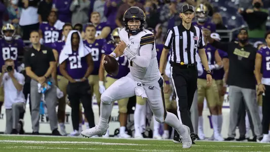 2021-09-28 Chase Garbers Cal Hosts WSU Saturday On Homecoming
