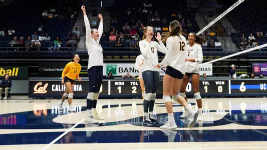 Cal volleyball team