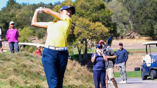 2022 09 29; Woodside, CA, USA; Cal Men and Women Golf vs Stanford, Stephen Woo/KLC fotos