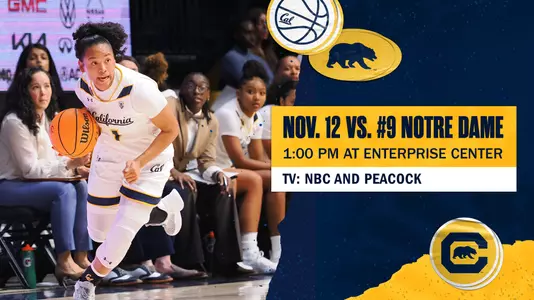 Cal takes on Notre Dame on November 12