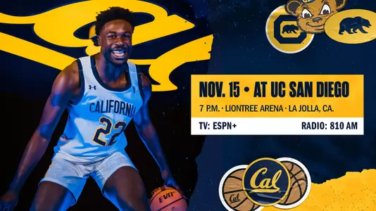 Cal Men's Basketball Preview: At UC San Diego, Nov. 15, 2022
