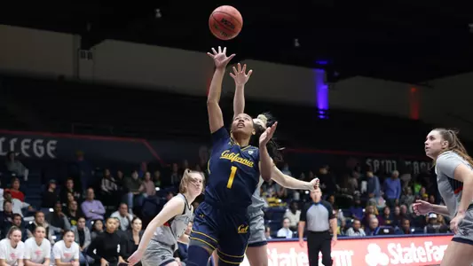 Leilani McIntosh scores against Saint Mary's