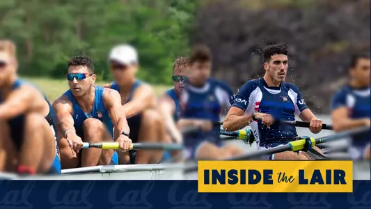 Christian Tabash and Gus Rodriguez rowing