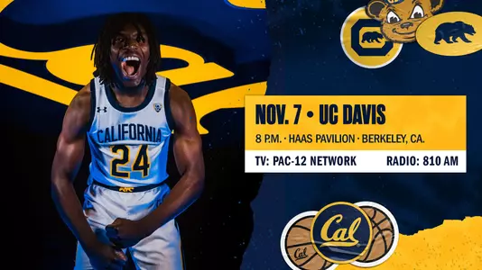 Cal Men's Basketball: UC Davis, Nov. 7, 2022