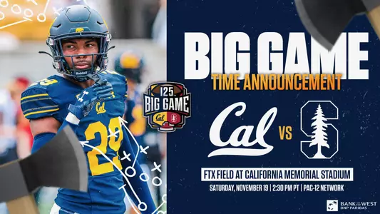 2022-11-07 125th Big Game To Kick Off At 2:30 PM PT