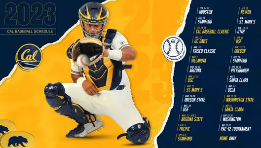 2023 Baseball Schedule graphic