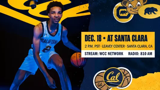 Cal Men's Basketball Preview: at Santa Clara (Dec. 18)