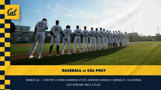 Cal Baseball: Cal Poly Preview 3-22-22