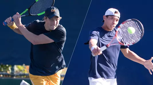 Former Cal teammates Andre Goransson (left) and Ben McLachlan (right)