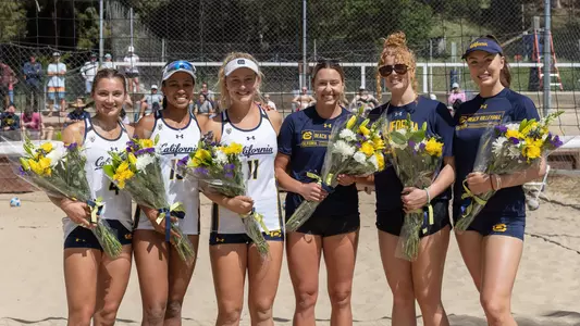 2022 Cal beach volleyball seniors