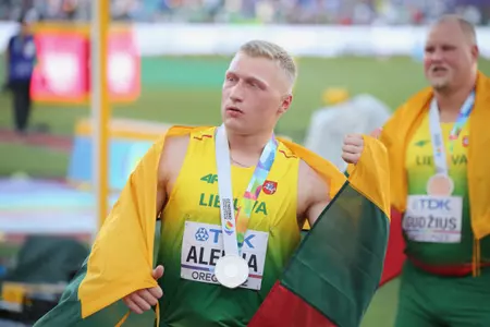 Mykolas Alekna - Worlds Medalist