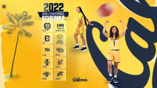 2022-23 WBB Non-Conference Schedule release graphic