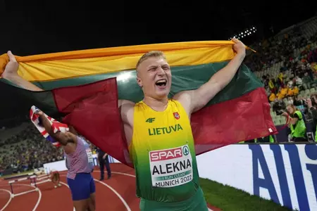 Mykolas Alekna - European Championships