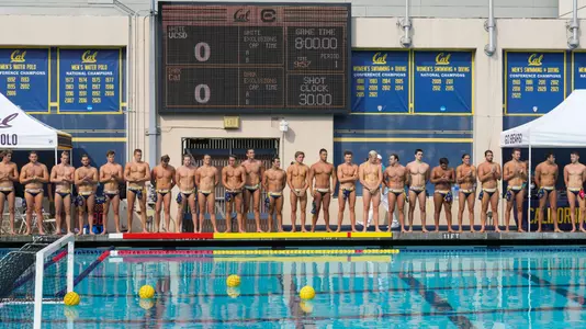 2022 Cal men's water polo team