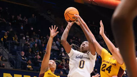 Michelle Onyiah scores against ASU