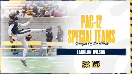 2023-10-02 Lachlan Wilson Named Pac-12 Special Teams Player Of The Week