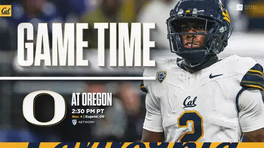 2023-10-23 Craig Woodson November 4 Cal-Oregon Kickoff At 2:30 P.M.