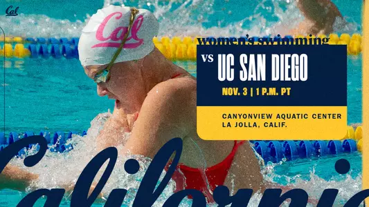 Cal women's swimming vs. WSU