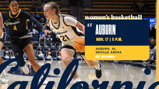 Cal WBB at Auburn preview