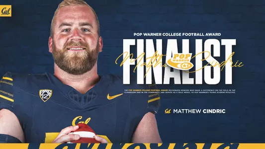 2023-11-24 Matthew Cindric A Finalist For Pop Warner College Football Award