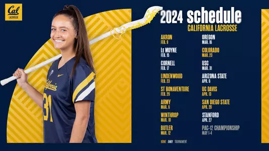 2023-12-19 Cal Announces 2024 Lacrosse Schedule