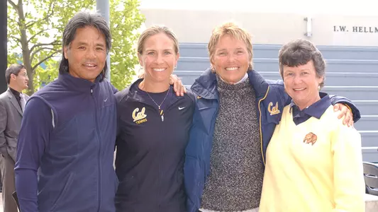 Cordell Ho, Amanda Augustus, Jan Brogan and Joan Parker at Jan's retirement announcement