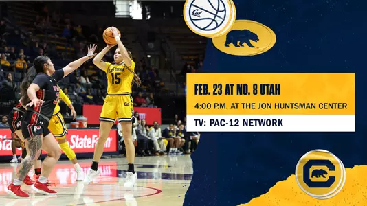 Cal plays at Utah Thursday