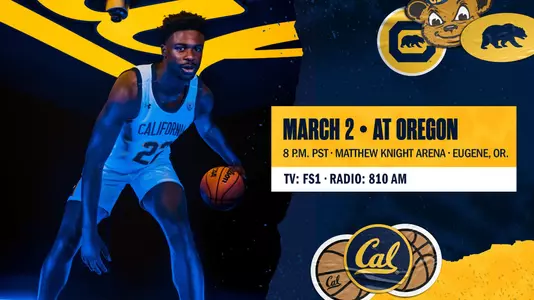 Cal Men's Basketball Preview: at Oregon (March 2, 2023)