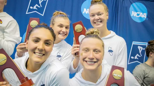 Cal's 200 medley relay team - NCAA