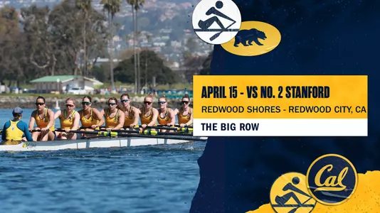 Cal women's rowing host Stanford Saturday