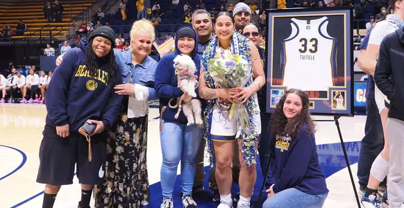 Peanut Tuitele on senior night