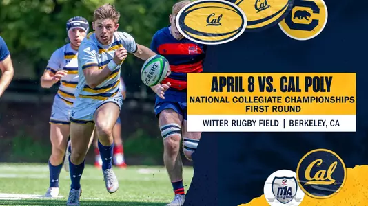 Cal vs. Cal Poly in National Collegiate Championships First Round.