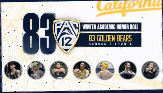 Pac-12 Winter Academic Honor Roll graphic