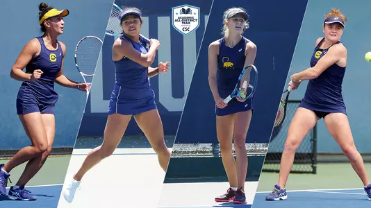 4 Bears named Academic All-District for women's tennis