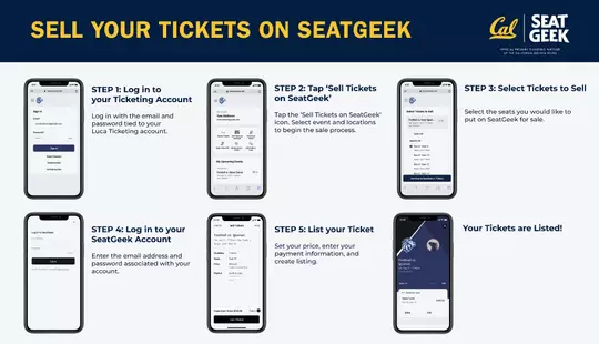 SeatGeek Sell Your Tickets