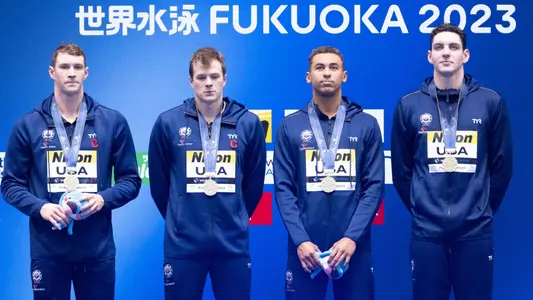 4x100 medley relay at world championships