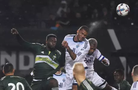 Cal alum Christian Dean, MLS: Vancouver Whitecaps FC at Portland Timbers