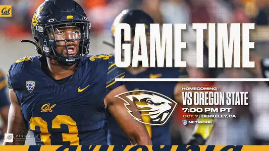 2023-09-25 Myles Jernigan Homecoming Against No. 19 Oregon State To Kick Off At 7 P.M.