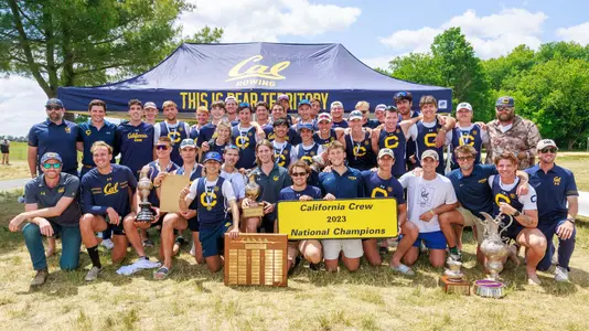 2023 Cal men's rowing national champions