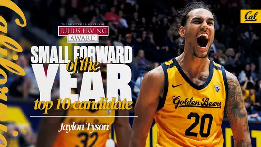Men's Basketball: Jaylon Tyson Julius Erving Award Top 10