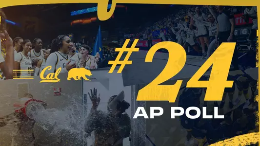 Cal WBB AP Top 25 ranking