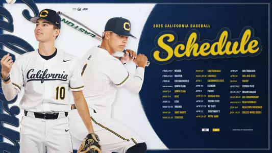2025 California Baseball Schedule