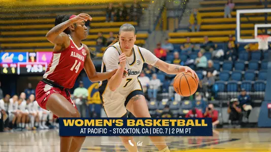 Cal WBB at Pacific 12.7.24 preview